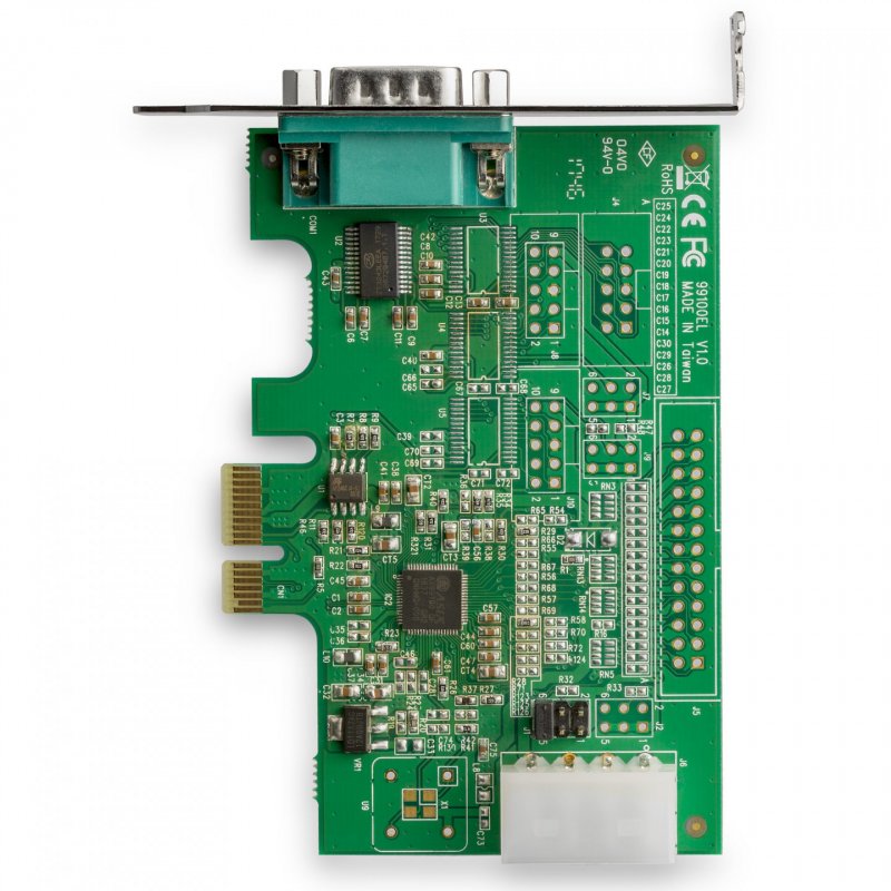 StarTech.com 1-port PCI Express RS232 Serial Adapter Card - PCIe RS232 Serial Host Controller Card - PCIe to Serial DB9 