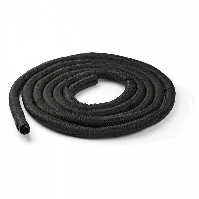 StarTech.com 15' (4.6m) Cable Management Sleeve - Flexible Coiled Cable Wrap - 1.0-1.5" dia. Expandable Sleeve - Polyest