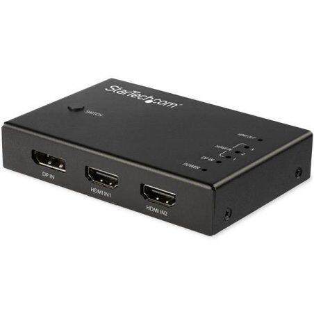 4 PORT HDMI VIDEO SWITCH 3XHDMI 1X DISPLAYPORT 4K 60HZ