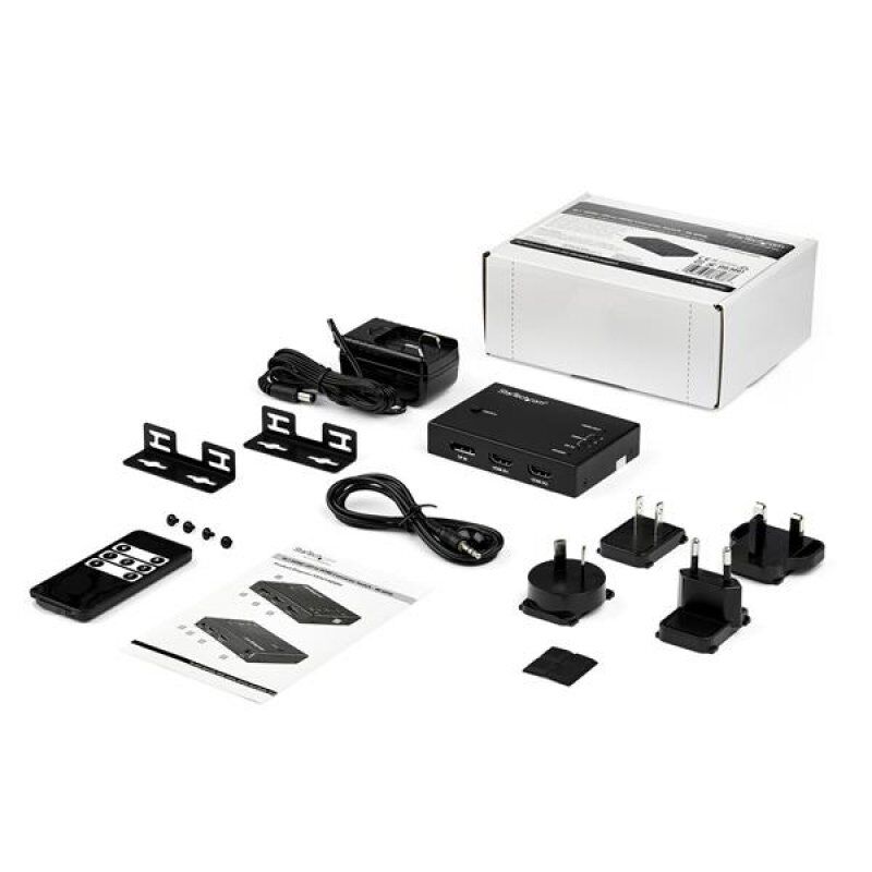 .com Switch commutateur HDMI 4K 60 Hz à 4 entrées - 3x HDMI 1x DisplayPort