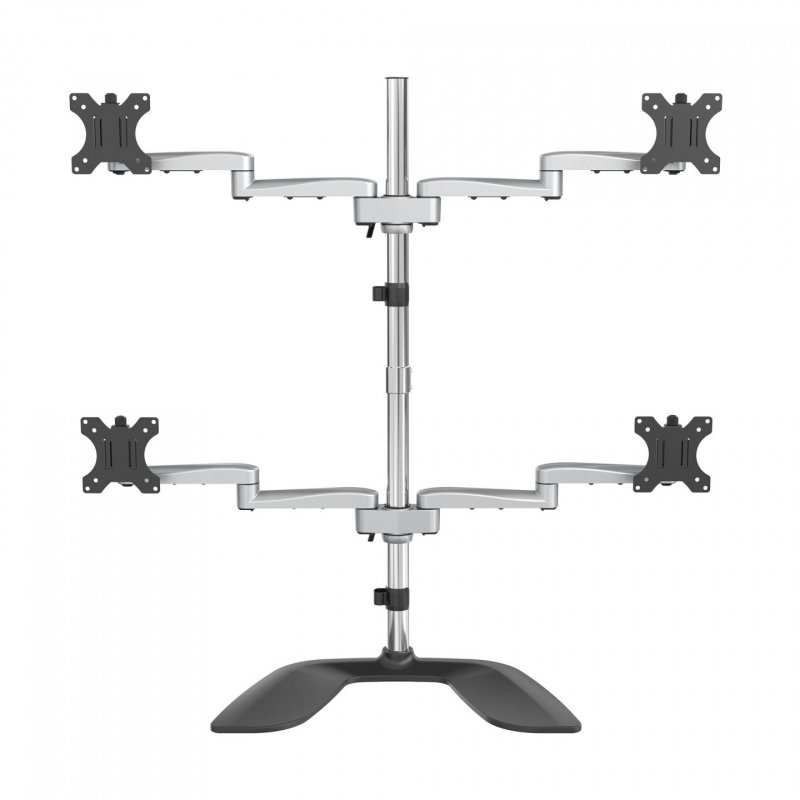 QUAD-MONITOR STAND - FOR UP TO 32IN VESA MOUNT MONITORS