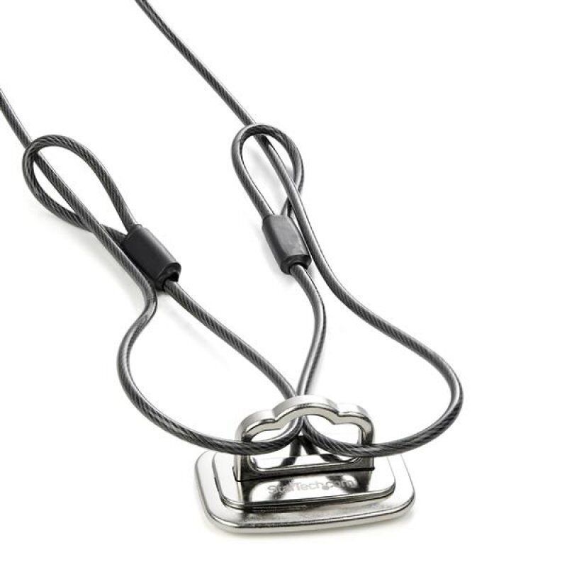 StarTech.com Fente de verrouillage de sécurité pour ordinateur portable en acier - Large