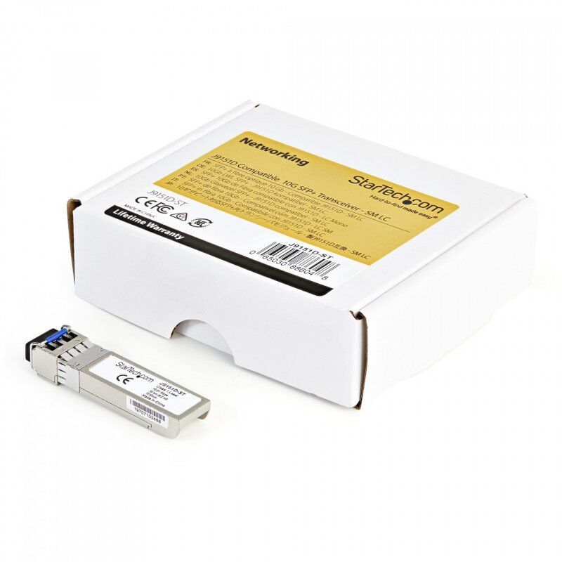 StarTech.com HPE J9151D Compatible SFP+ Module - 10GBASE-LR - 10GbE Single Mode Fiber Optic Transceiver - 10GE Gigabit E