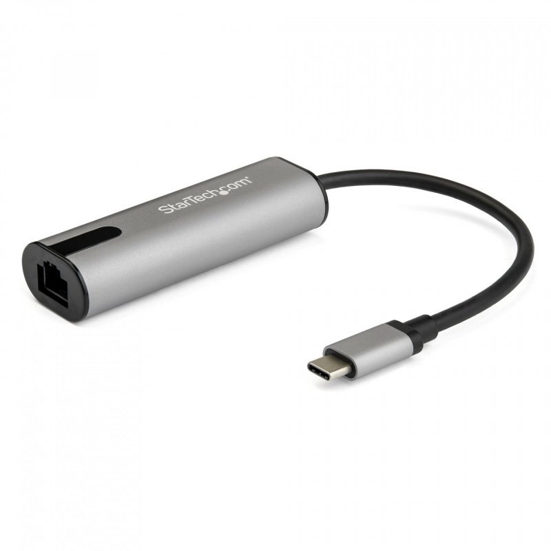 StarTech.com Adaptateur 2.5GbE USB C vers Ethernet NBASE-T NIC - Réseau Multi-Vitesse USB 3.0 Type C 2.5/1 Gigabit/100 