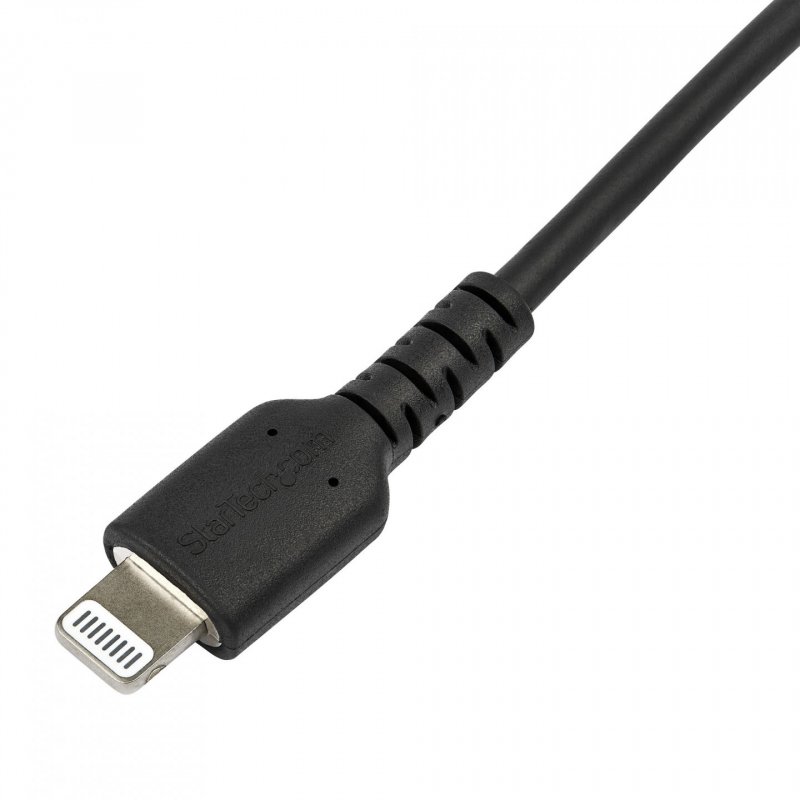 2M USB C TO LIGHTNING CABLE BLACK - ARAMID FIBER