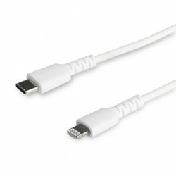 2M USB C TO LIGHTNING CABLE WHITE - ARAMID FIBER