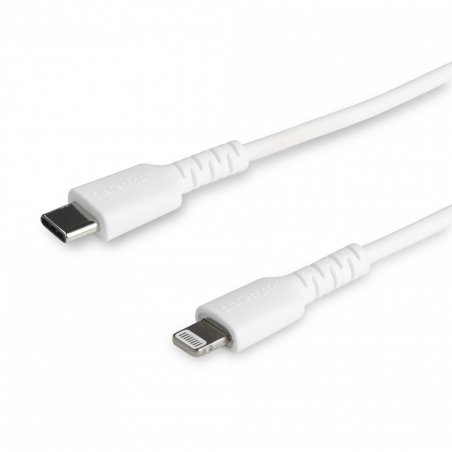 StarTech.com Câble USB-C vers Lightning Blanc Robuste 2m - Câble de Charge/Synchronistation USB Type C vers Lightning 