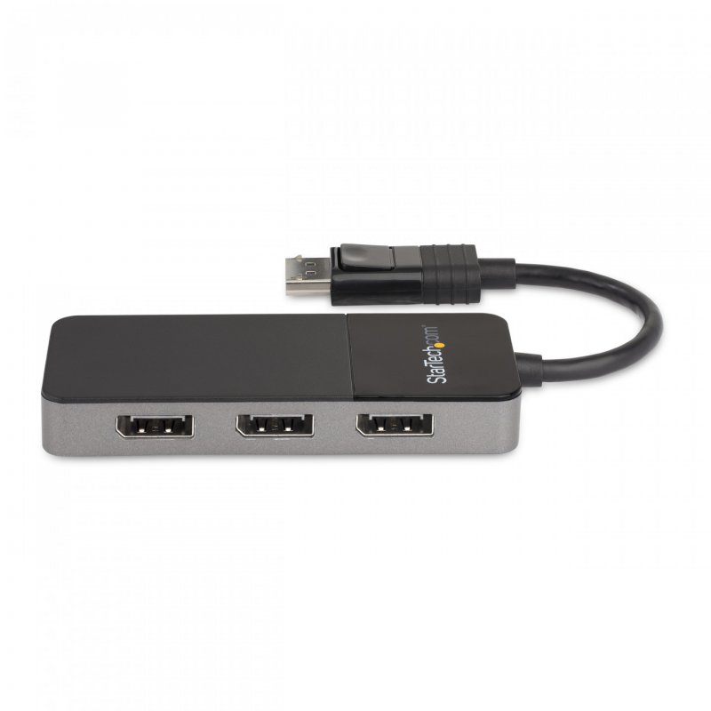 StarTech.com Hub MST à 3 ports DisplayPort - DP 1.4 - Multi Stream Transport