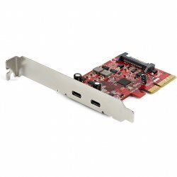 StarTech.com 2-port 10Gbps USB C PCIe Card - USB 3.1 Gen 2 Type-C PCI Express Host Controller Add-On Card - Expansion Ca