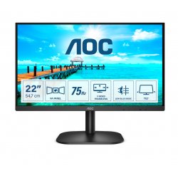 AOC B2 22B2H/EU LED display 54.6 cm (21.5") 1920 x 1080 pixels Full HD Black