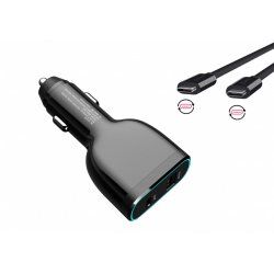 DLH DY-LI4060 power adapter/inverter Auto 78 W Black