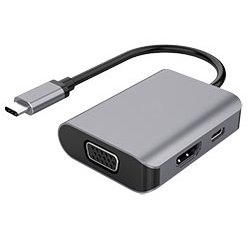 USB-C TO HDMI/VGA 60HZ 1080P CHARGE USB-C ADAP HDMI 4K