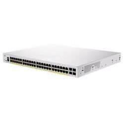 Cisco CBS350-48P-4X-UK network switch Managed L2/L3 Gigabit Ethernet (10/100/1000) Silver