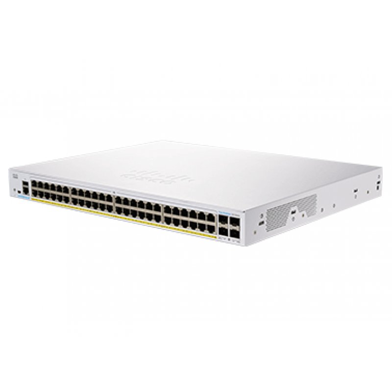 CBS350 MANAGED 48-PORT GE POE 4X10G SFP+