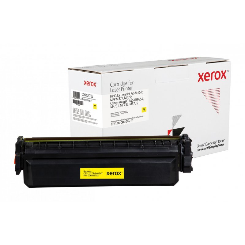 Everyday Yellow Toner compatible with HP CF412X/ CRG-046HY