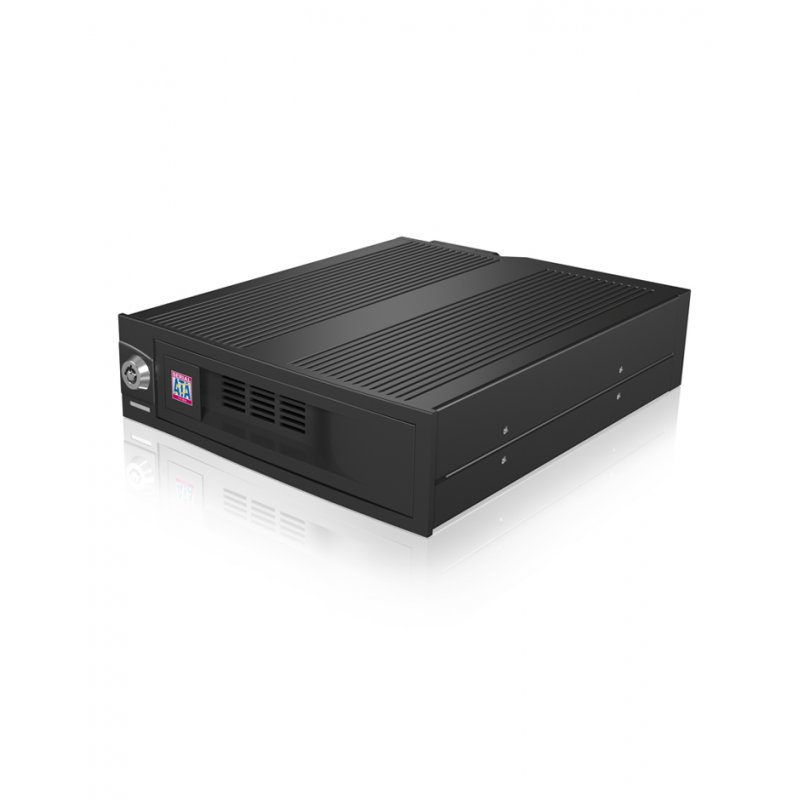 ICY BOX IB-170SK-B 13,3 cm (5.25") Plateau de stockage de disques Noir