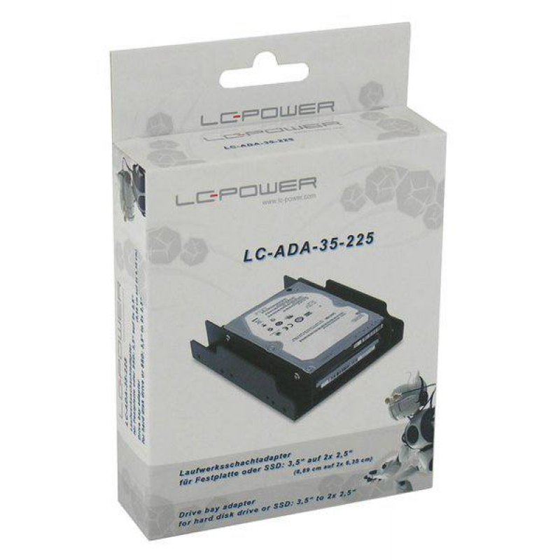 LC Power compatible LC-ADA-35-225 - Speichereinschubadapter