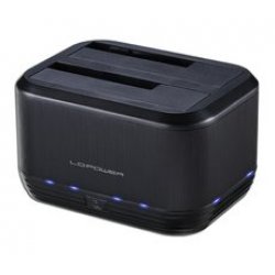 LC-Power LC-DOCK-U3-III Station d'accueil de disques de stockage USB 3.2 Gen 1 (3.1 Gen 1) Type micro-B Noir