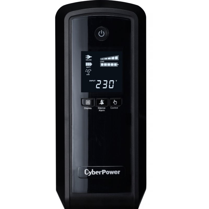 CyberPower CP550EPFCLCD alimentation d'énergie non interruptible Interactivité de ligne 0,55 kVA 330 W 6 sortie(s) CA