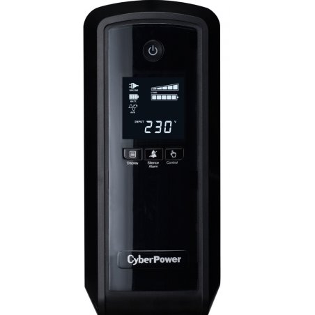 CyberPower CP550EPFCLCD alimentation d'énergie non interruptible Interactivité de ligne 0,55 kVA 330 W 6 sortie(s) CA