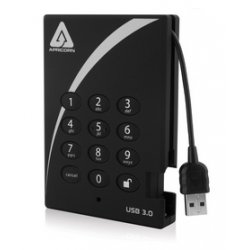 Apricorn compatible Aegis Padlock Fortress - Festplatte - 1 TB - USB 3.0