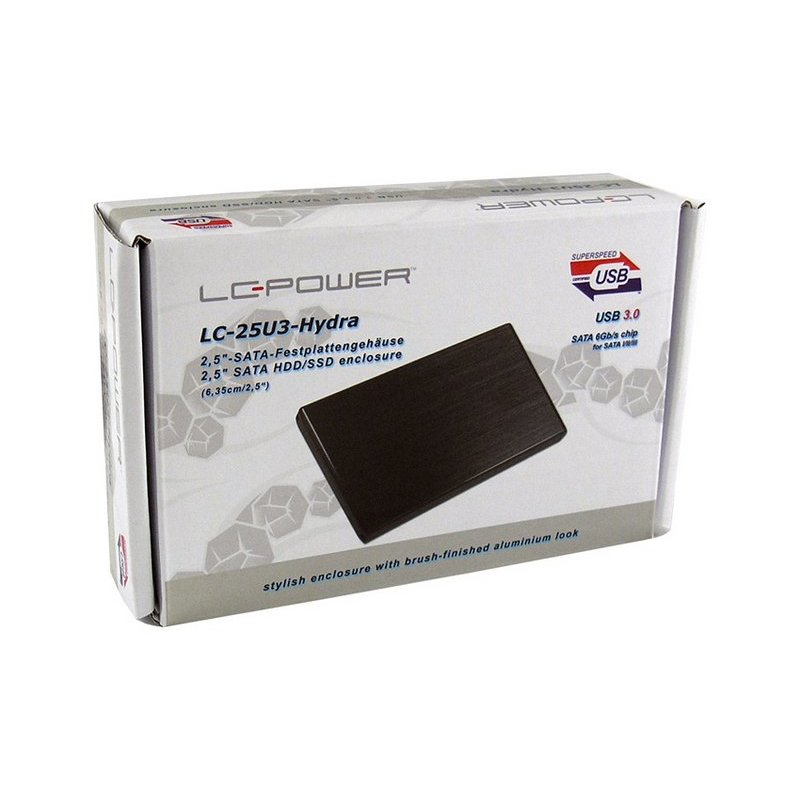 LC Power compatible Speichergehäuse LC-25U3-Hydra - SATA 6Gb/s - USB 3.0