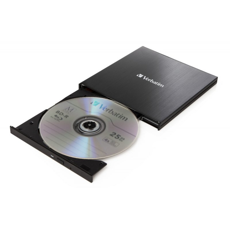 Verbatim 43888 optical disc drive Blu-Ray DVD Combo Black