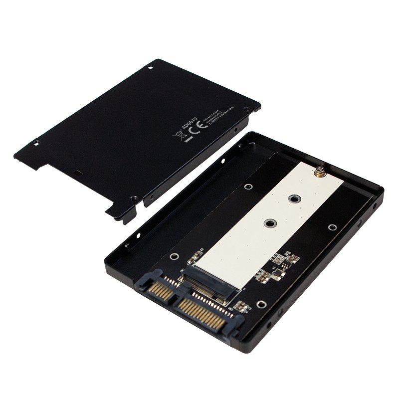 LogiLink compatible - Speichergehäuse - M.2 Card - SATA 6Gb/s