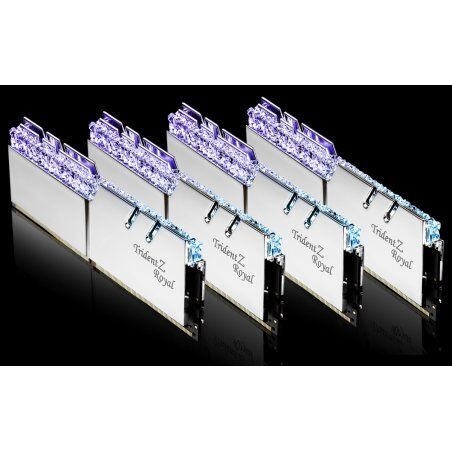 G.Skill Trident Z Royal F4-3200C16Q-64GTRS module de mémoire 64 Go 4 x 16 Go DDR4 3200 MHz