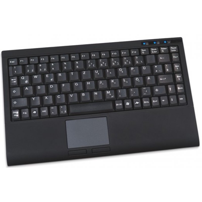 KeySonic ACK-540U+ (DE) clavier USB QWERTZ Noir
