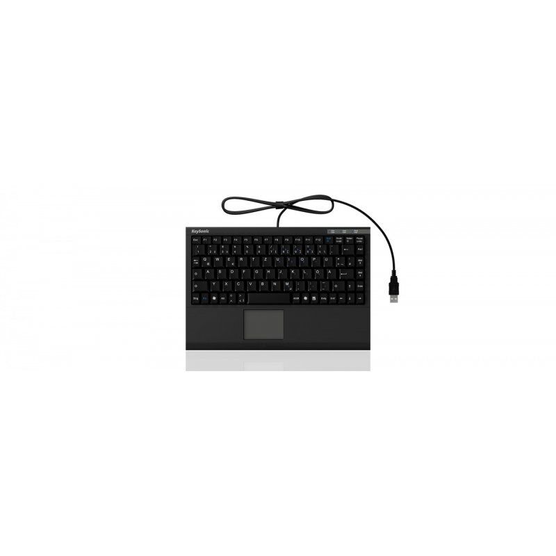 KeySonic ACK-540U+ keyboard USB QWERTY US English Black