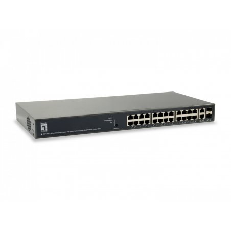 LevelOne GEP-2651 commutateur réseau Géré L3 Gigabit Ethernet (10/100/1000) Connexion Ethernet, supportant l'alimenta