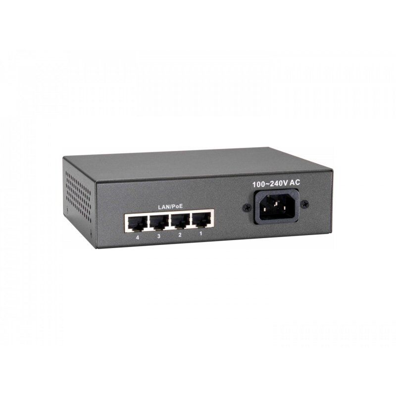 LevelOne FEP-0511W90 commutateur réseau Fast Ethernet (10/100) Connexion Ethernet, supportant l'alimentation via ce por