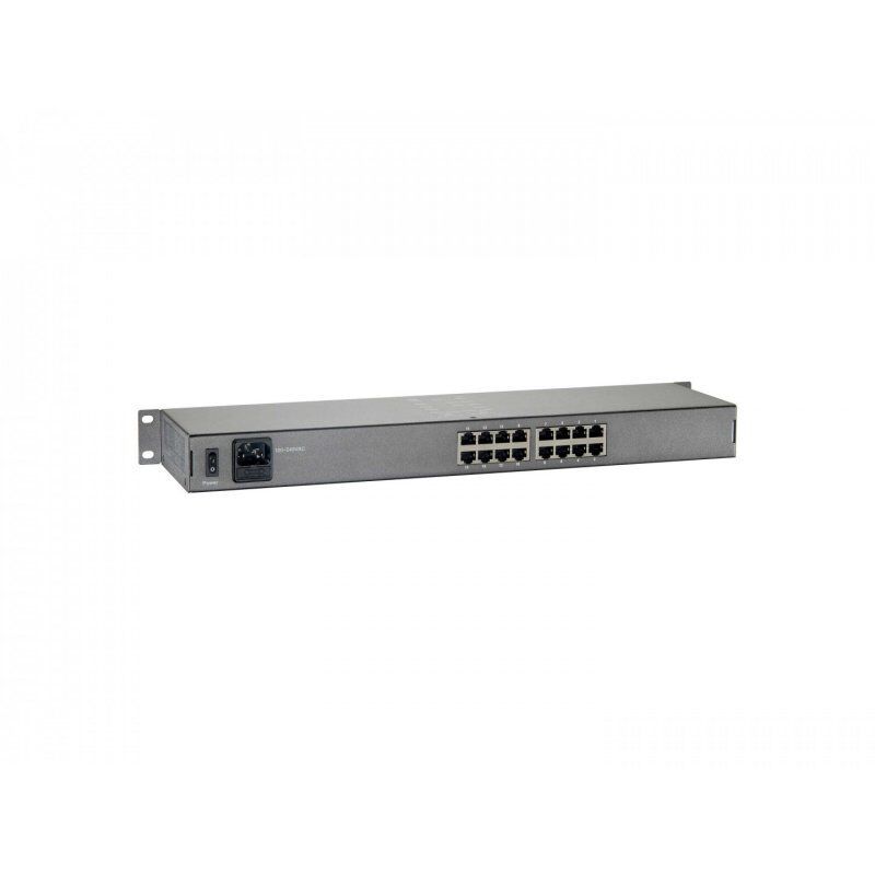 LevelOne 16-Port Fast Ethernet PoE Switch, 150W