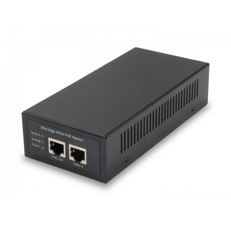 LevelOne Gigabit PoE Injector, 60W, 802.3at/af PoE