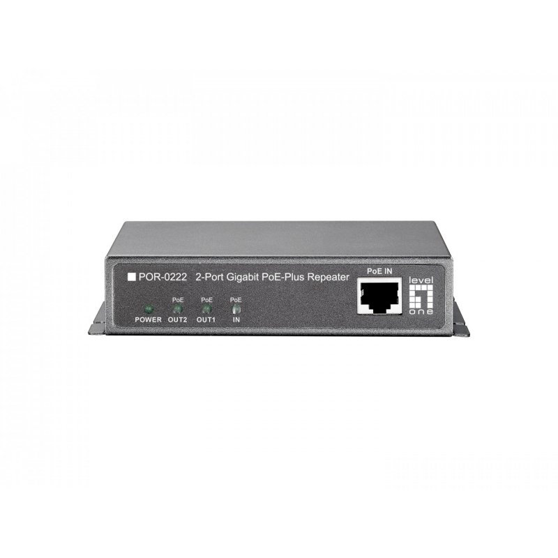 LevelOne compatible POR-0222 - Repeater - 10Mb LAN, 100Mb LAN, GigE