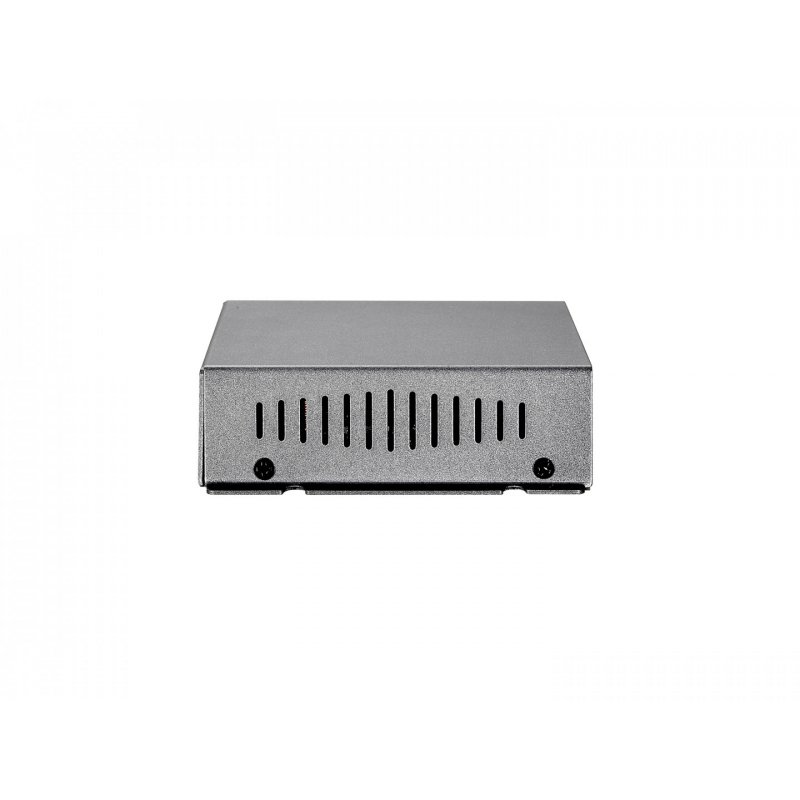 LevelOne 5-Port Fast Ethernet PoE Switch, 4 PoE Outputs, 120W, power adapter included