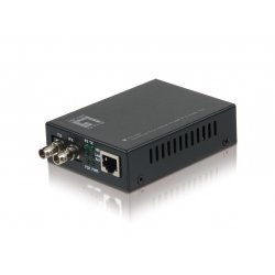 LevelOne FVT-2002 convertisseur de support réseau 100 Mbit/s 1310 nm Noir