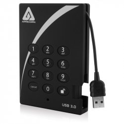 Apricorn compatible Aegis Padlock A25-3PL256-1000 - Festplatte - 1 TB - USB 3.0