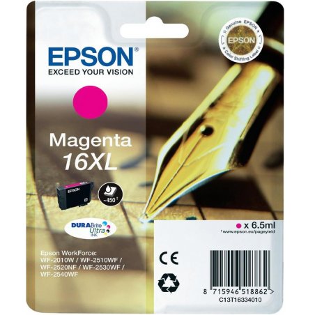 Epson Pen and crossword Singlepack Magenta 16XL DURABrite Ultra Ink