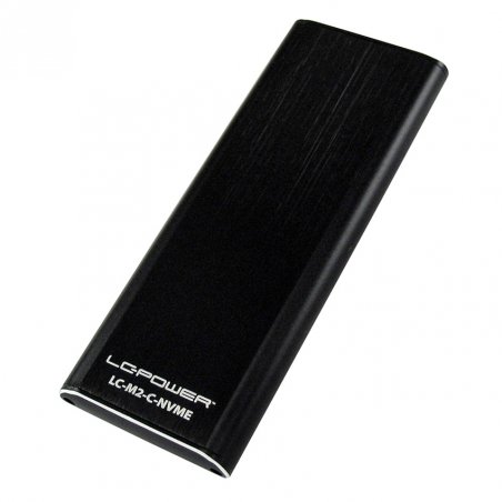 LC-Power SSD-Gehäuse LC-M2-C-NVME - M.2 SSD - USB 3.1 Gen. 2