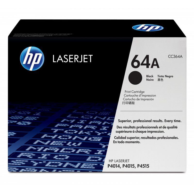 HP 64X 2-pack High Yield Black Original LaserJet Toner Cartridges
