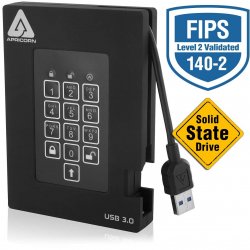 Apricorn Aegis Padlock Fortress 1 TB Black