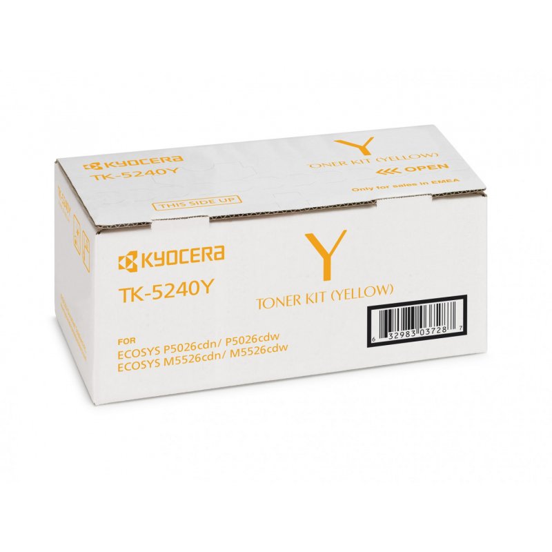 KYOCERA TK-5240Y Cartouche de toner 1 pièce(s) Original Jaune