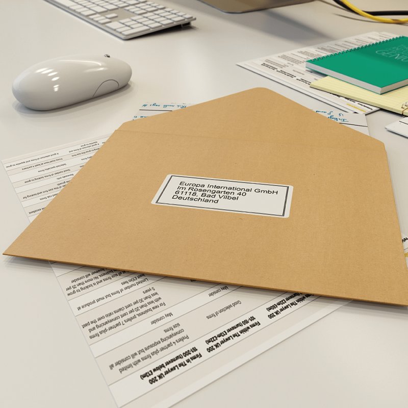 Brother compatible QL-600R - Etikettendrucker - monochrom - direkt thermisch