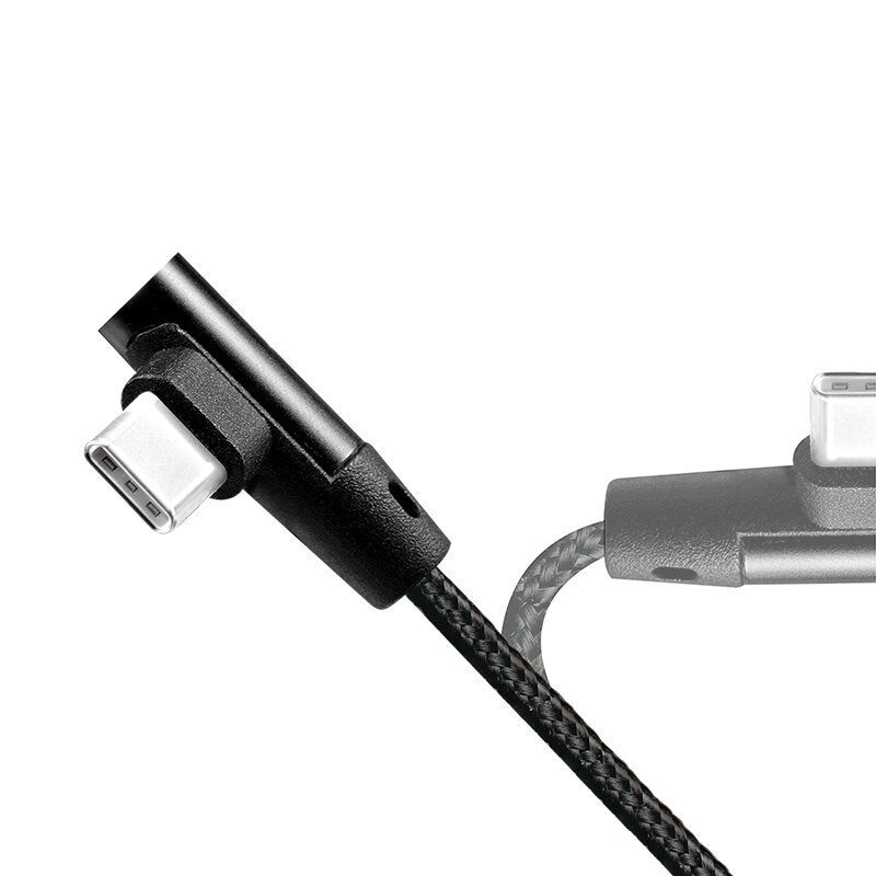 LogiLink CU0137 USB cable 0.3 m USB 2.0 USB A USB C Black