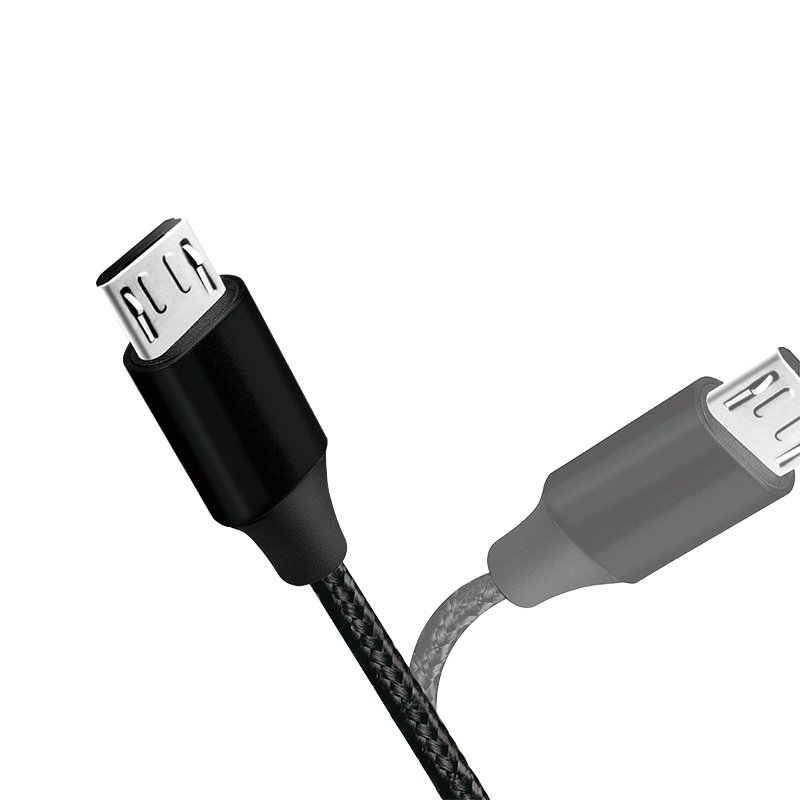 LogiLink CU0144 USB cable 1 m USB 2.0 USB A Micro-USB B Black