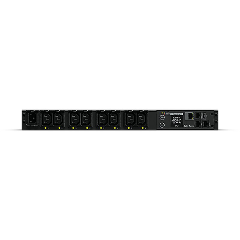 CyberPower PDU41004 unité de distribution d'énergie 8 sortie(s) CA 1U Noir