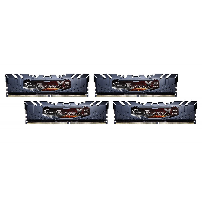 G.Skill Flare X (for AMD) F4-3200C16Q-32GFX memory module 32 GB 4 x 8 GB DDR4 3200 MHz
