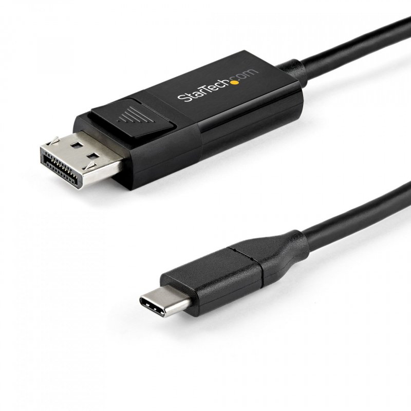 StarTech.com 3ft (1m) USB C to DisplayPort 1.4 Cable 8K 60Hz/4K - Bidirectional DP to USB-C or USB-C to DP Reversible Vi